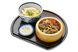 松坂牛の牛丼定食